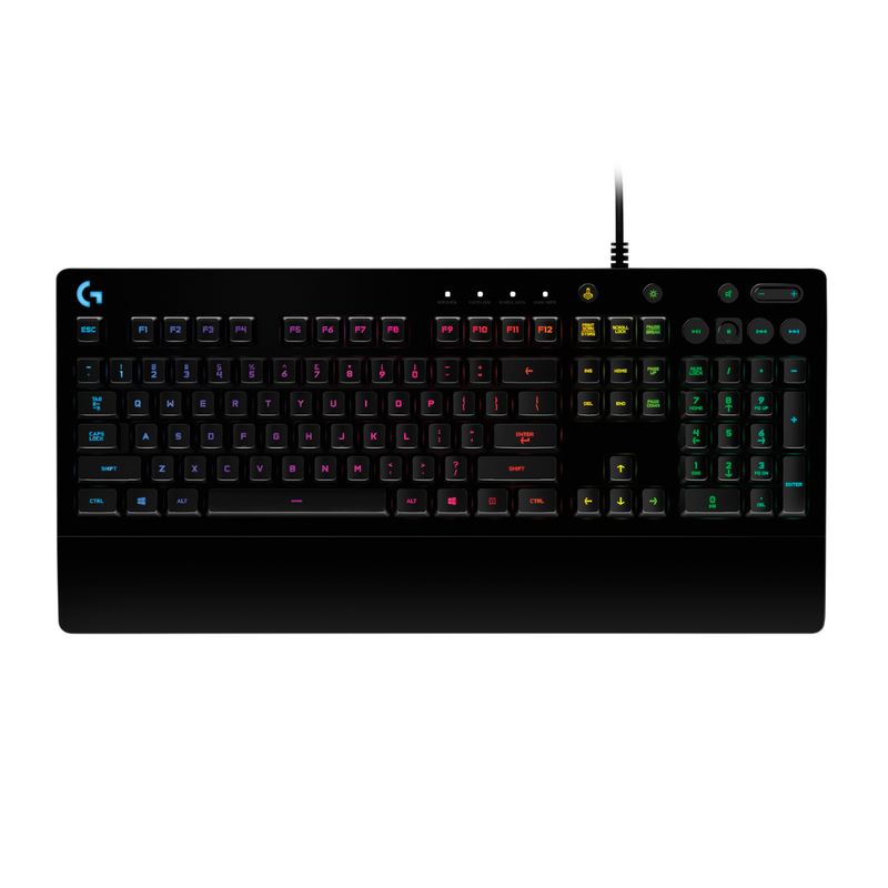 LOGITECH - Logitech G213 Prodigy Teclado Gamer Retroiluminado RGB LIGHTSYNC Personalizable - Negro