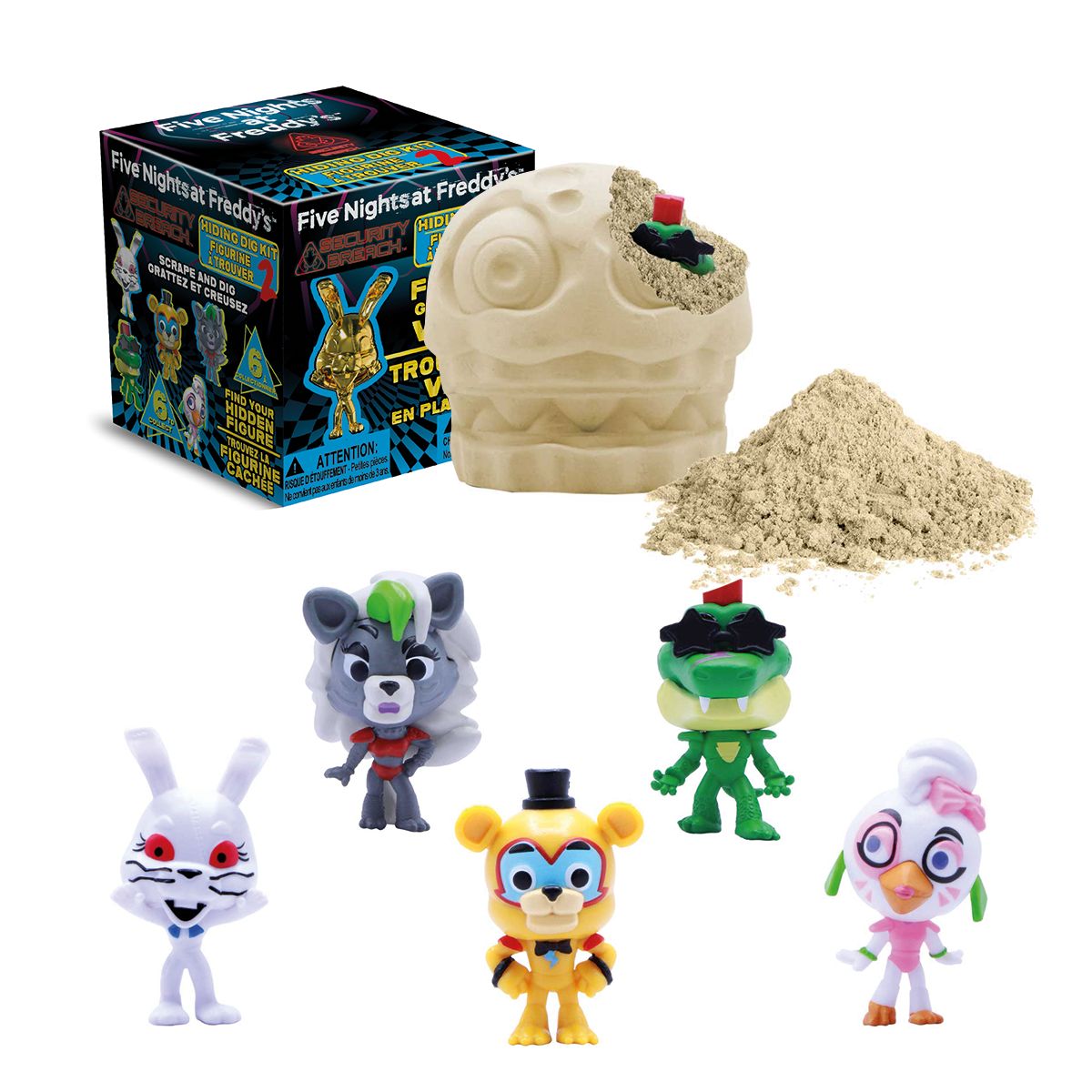 GENERICO - Bloque de Excavación Five Nights at Freddy's S2 Just Toys