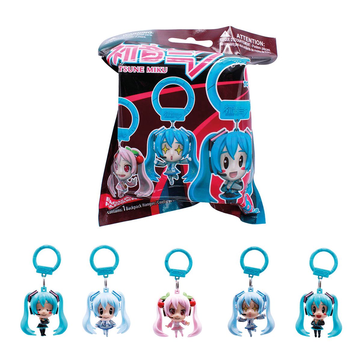 GENERICO - Llavero Hatsune Miku Blind Box Serie 1 Just Toys