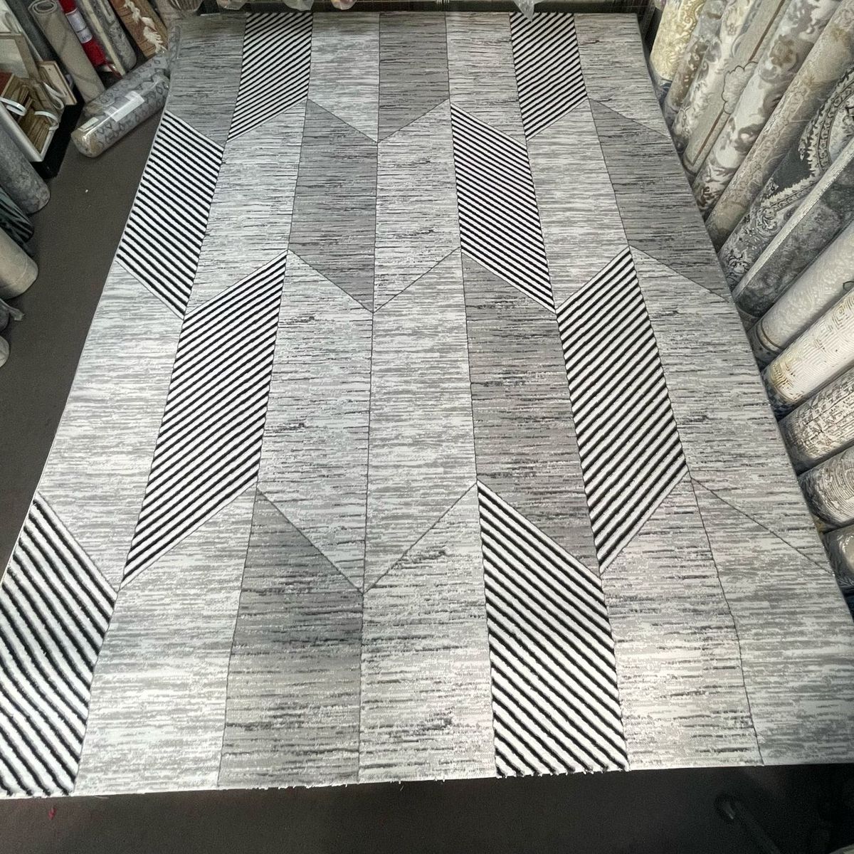 GENERICO - Alfombra Medio Oriente 240x330 Moderna Grande 002