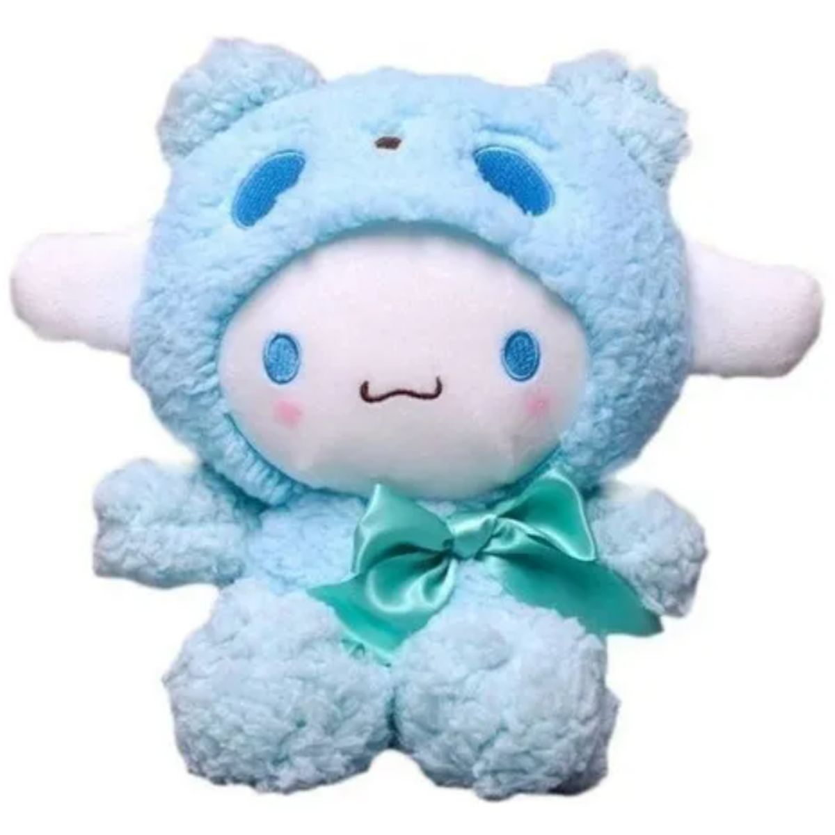 GENERICO - Peluche Cinnamoroll Traje Osito Celeste 20cm