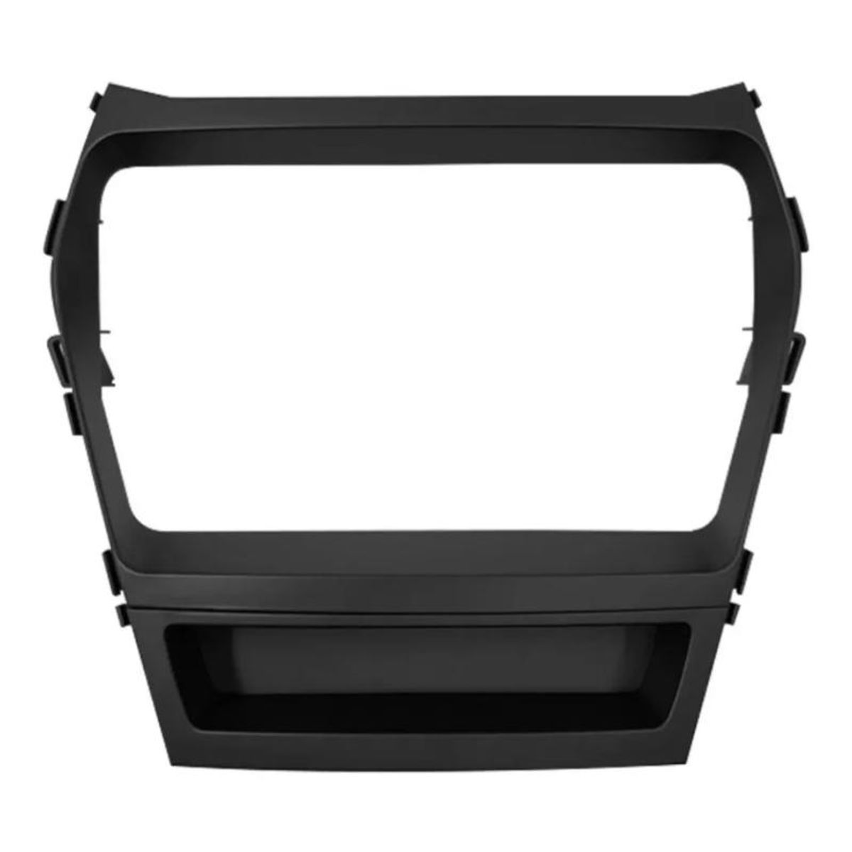 GENERICO - Bisel Adaptador Radio Hyundai Santa Fe 9 Pulgada 2013-2017