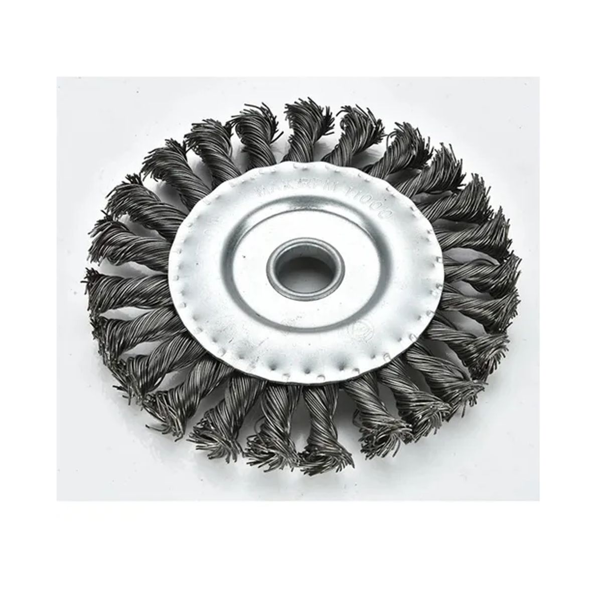 GENERICO - Cepillo Circular Trenzado Cepillo Metálico Grata Rpm 11000