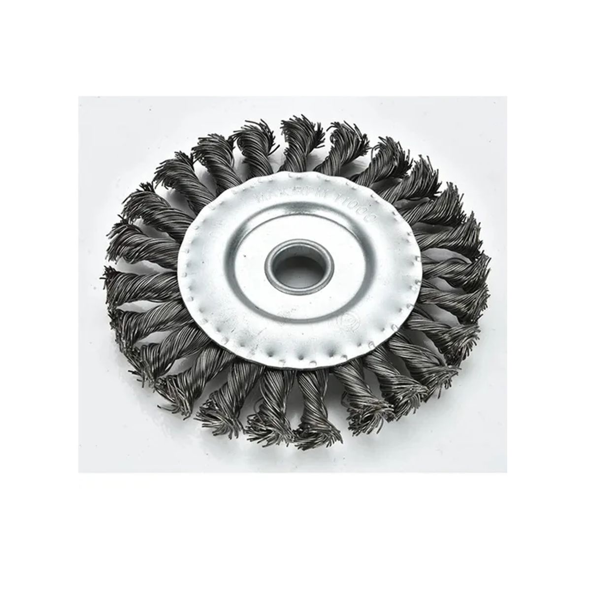 GENERICO - Cepillo Circular Trenzado Cepillo Metálico Grata Rpm 11000
