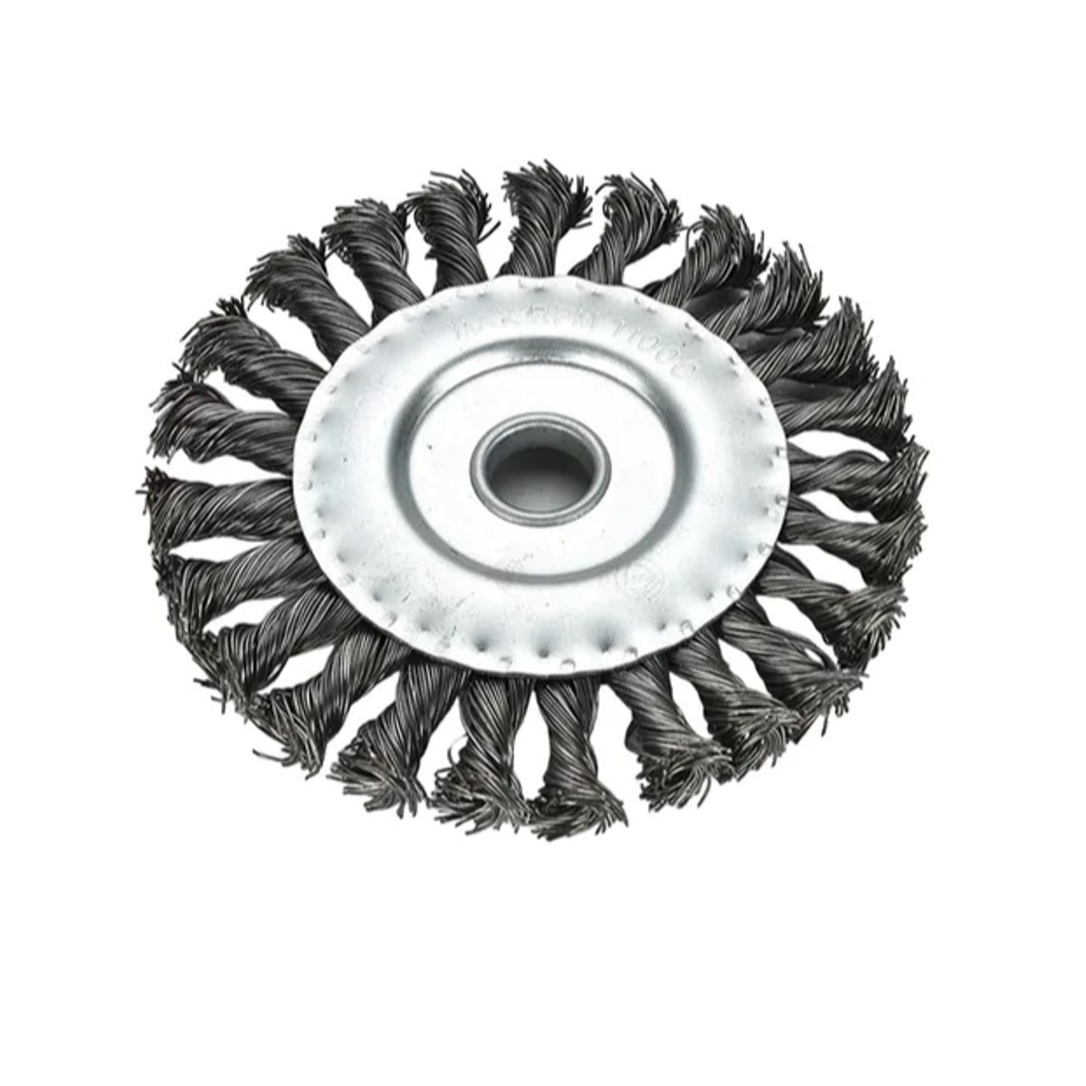 GENERICO - Cepillo Circular Trenzado Cepillo Metálico Grata Rpm 11000