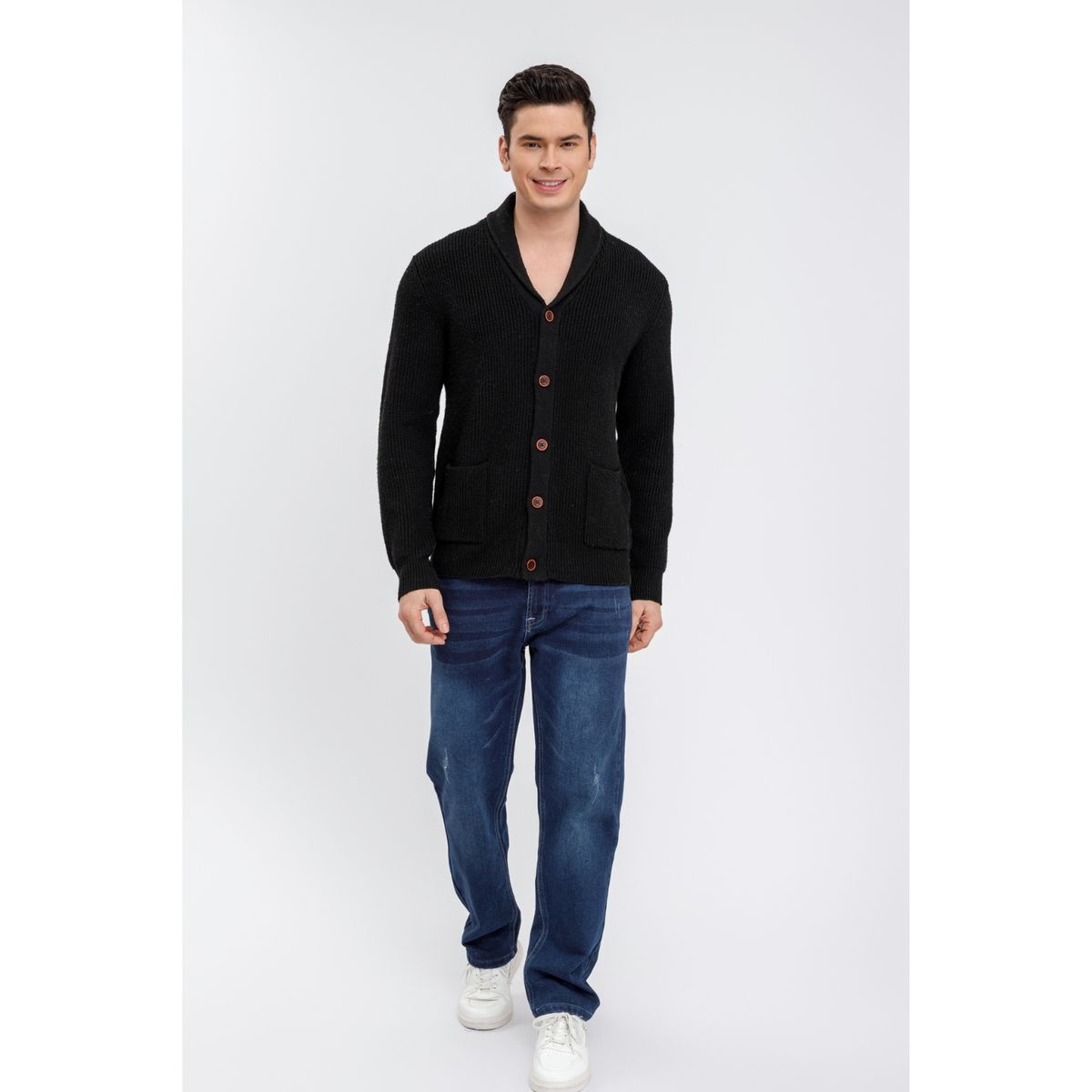 LIKE SHOP - Chaleco Grueso Hombre Botones Otoño Invierno 7202