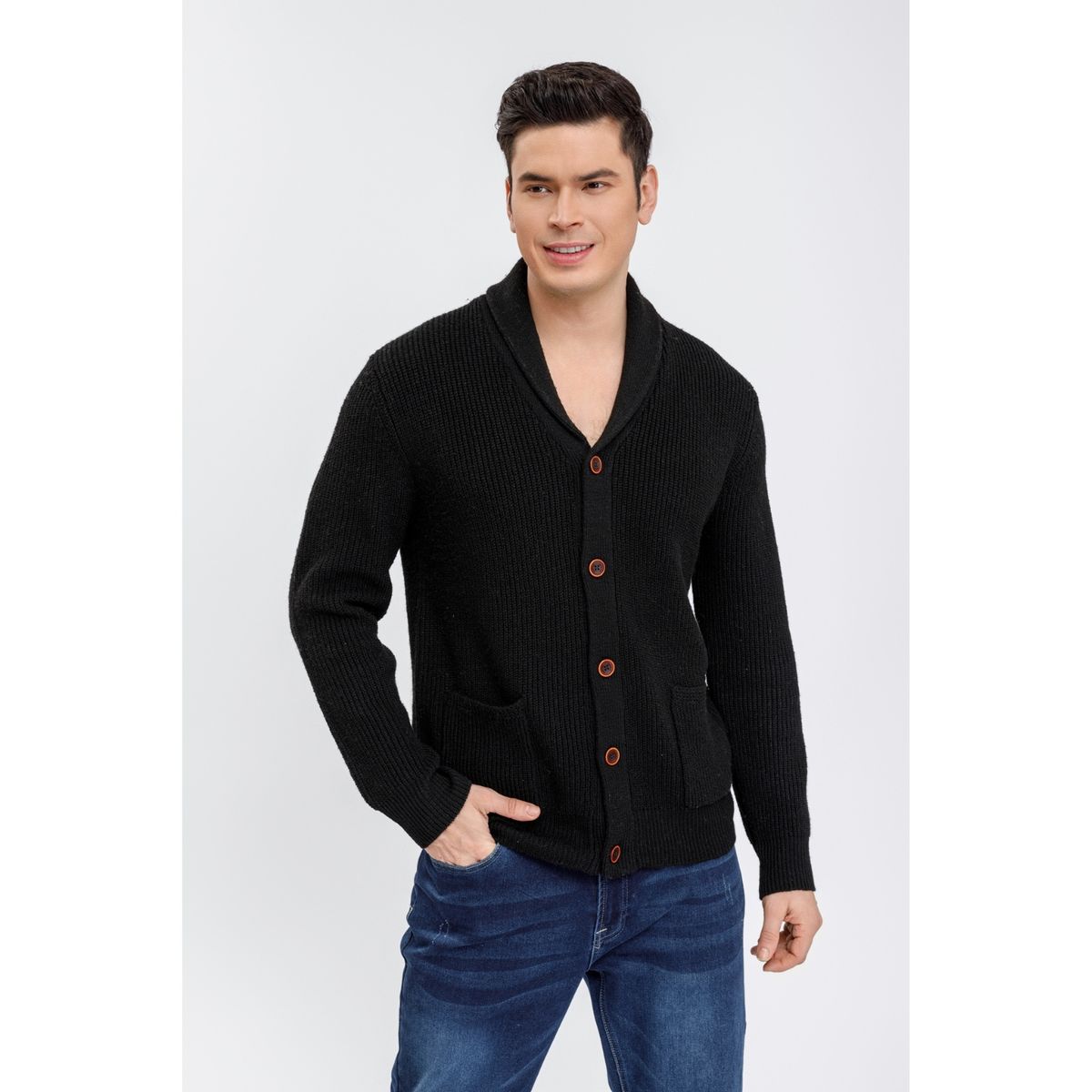 LIKE SHOP - Chaleco Grueso Hombre Botones Otoño Invierno 7202