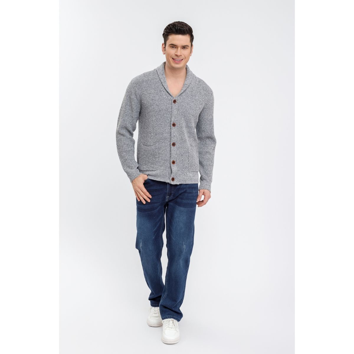 LIKE SHOP - Chaleco Grueso Hombre Botones Otoño Invierno 7202