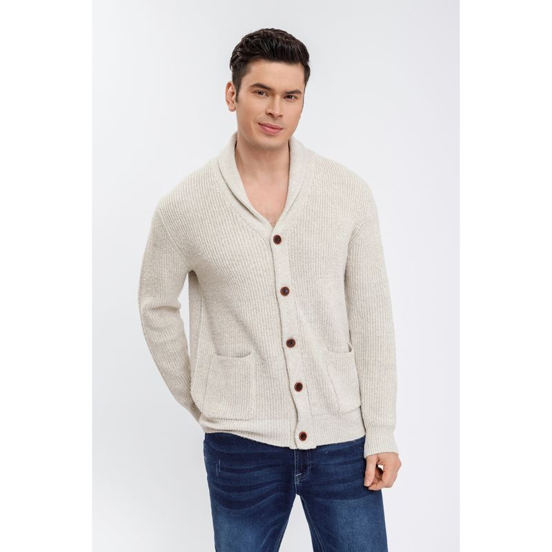 MPROPIA - Chaleco Grueso Hombre Botones Otoño Invierno 7202