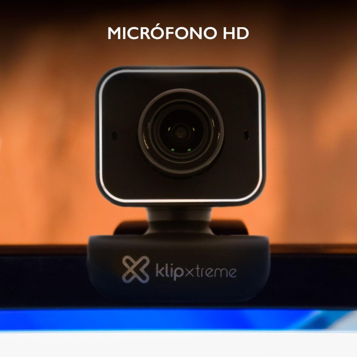 KLIP XTREME - KlipXtreme Webcam Laguham fullHD 1080P mic HD KWC-500 - Negro