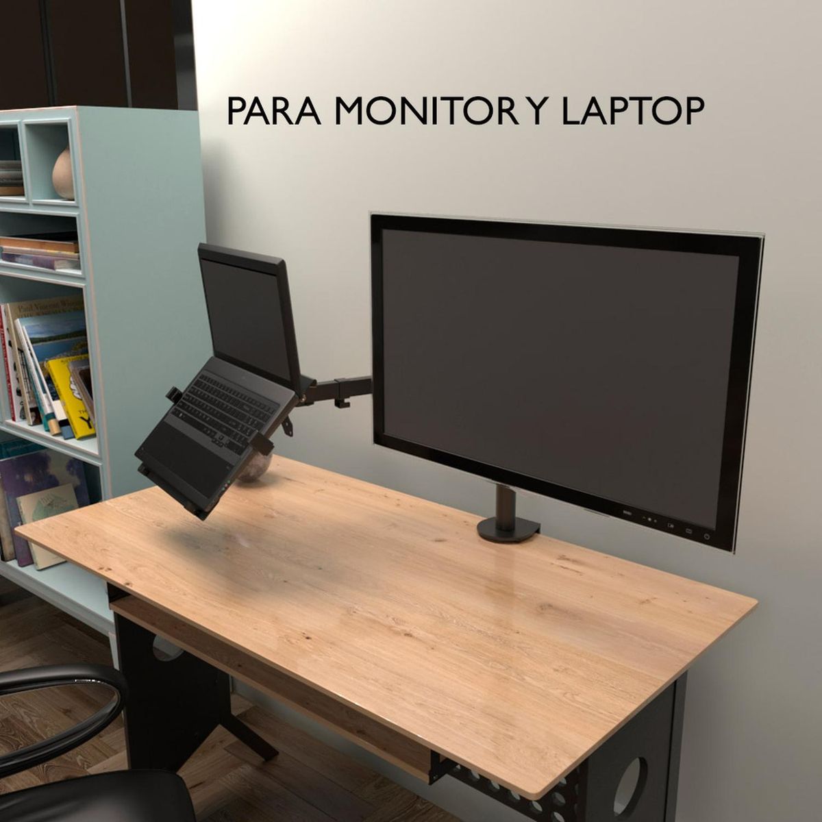KLIP XTREME - Soporte monitor y notebook 13" a 32" Klip Xtreme KMM-301 - Negro - KMM-301