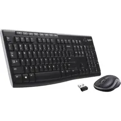 LOGITECH - Combo Teclado Mouse Inalámbrico MK270 - Negro