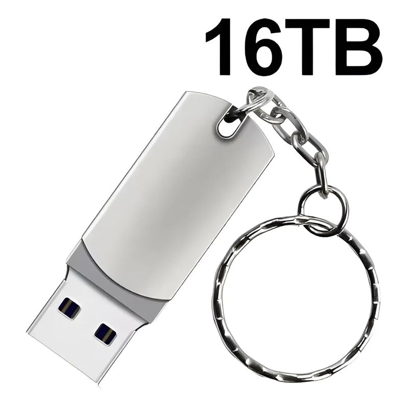 GENERICO - Memoria USB Pendrive 16 tb 3.0 Con Llavero