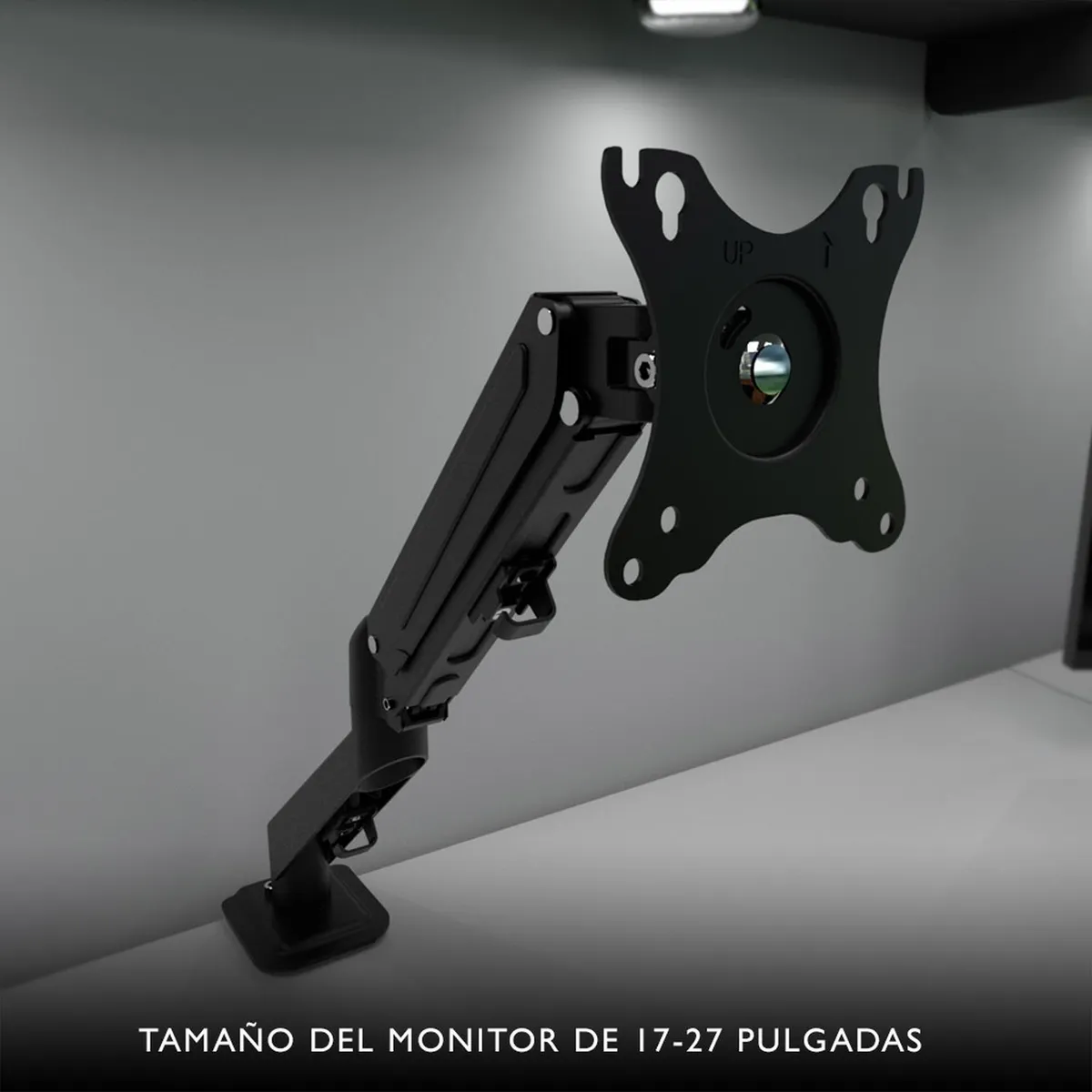 KLIP XTREME - Soporte monitor Klip Xtreme neumatico 17 a 27 PUL KMM-400 - Negro - KMM-400