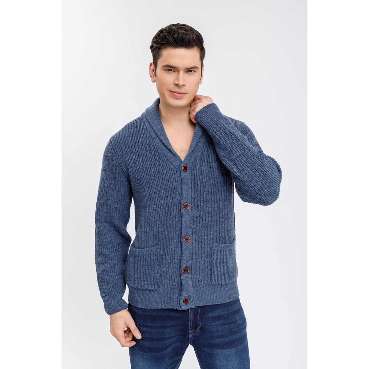 LIKE SHOP - Chaleco Grueso Hombre Botones Otoño Invierno 7202