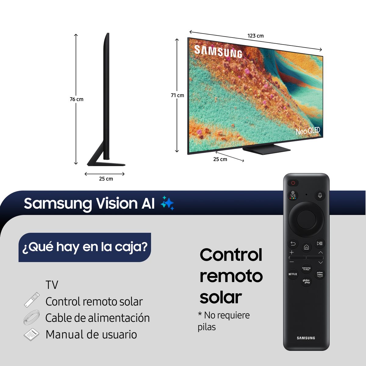 SAMSUNG - 55 Neo QLED 4K QN85F Vision AI Smart TV 2025