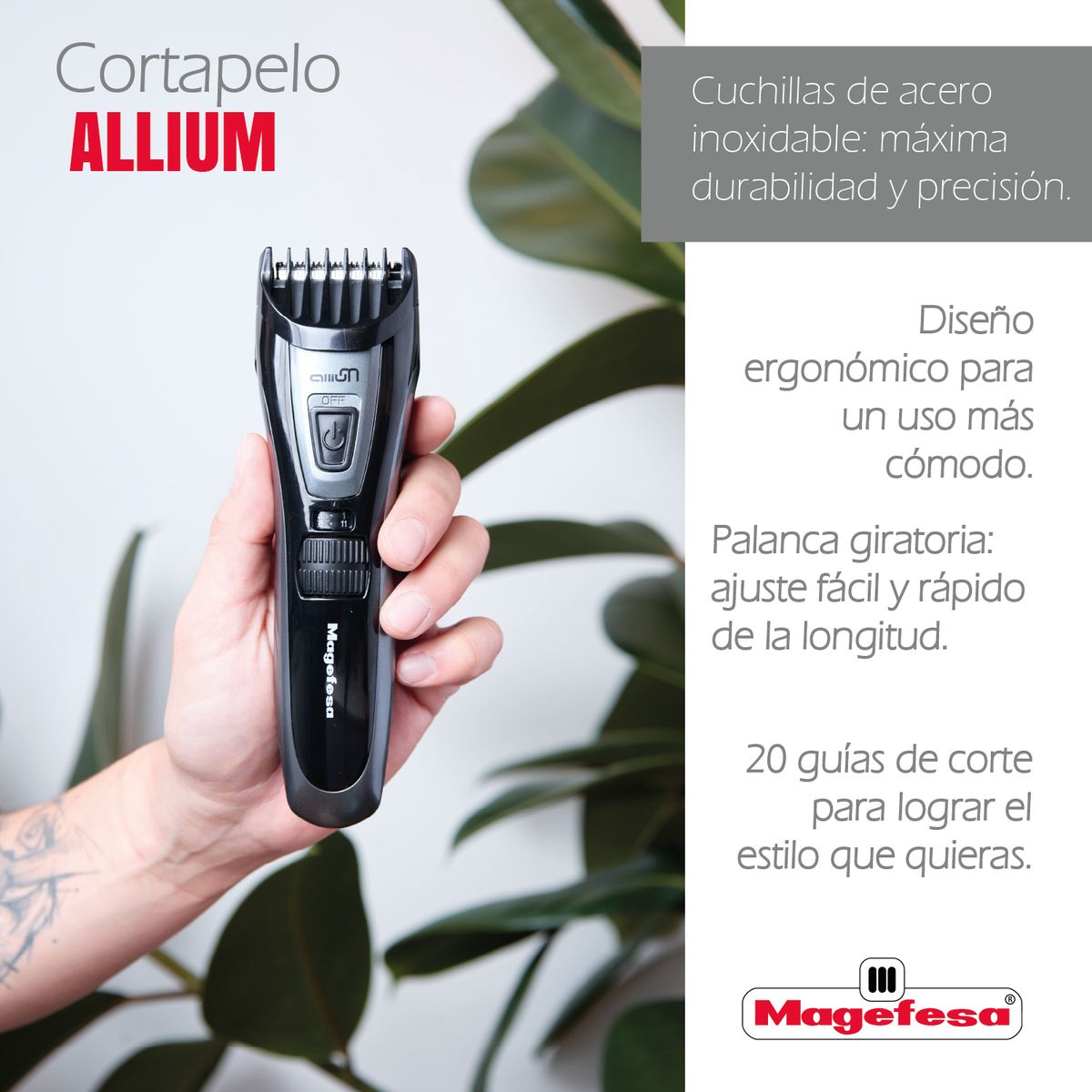 MAGEFESA - Corta Pelo Magefesa Allium MGF7030