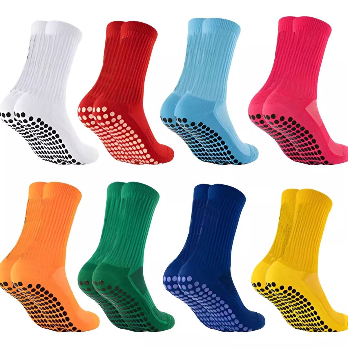 ATHLETIC SPORT - Calcetas De Fútbol Antideslizante -  Colores