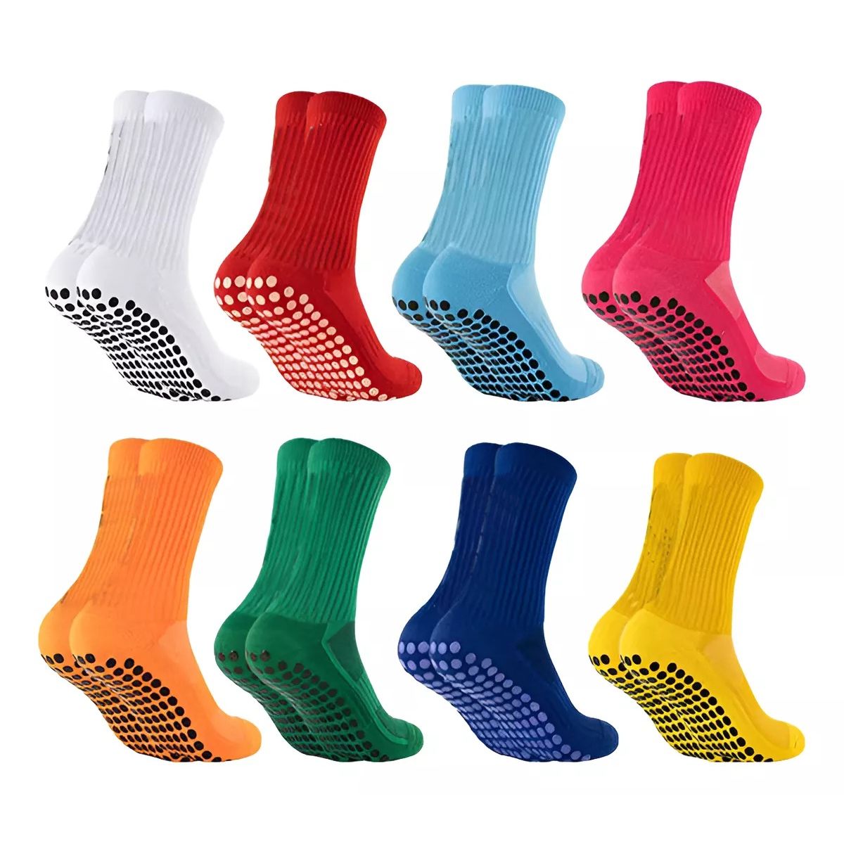 ATHLETIC SPORT - Calcetas De Fútbol Antideslizante -  Colores