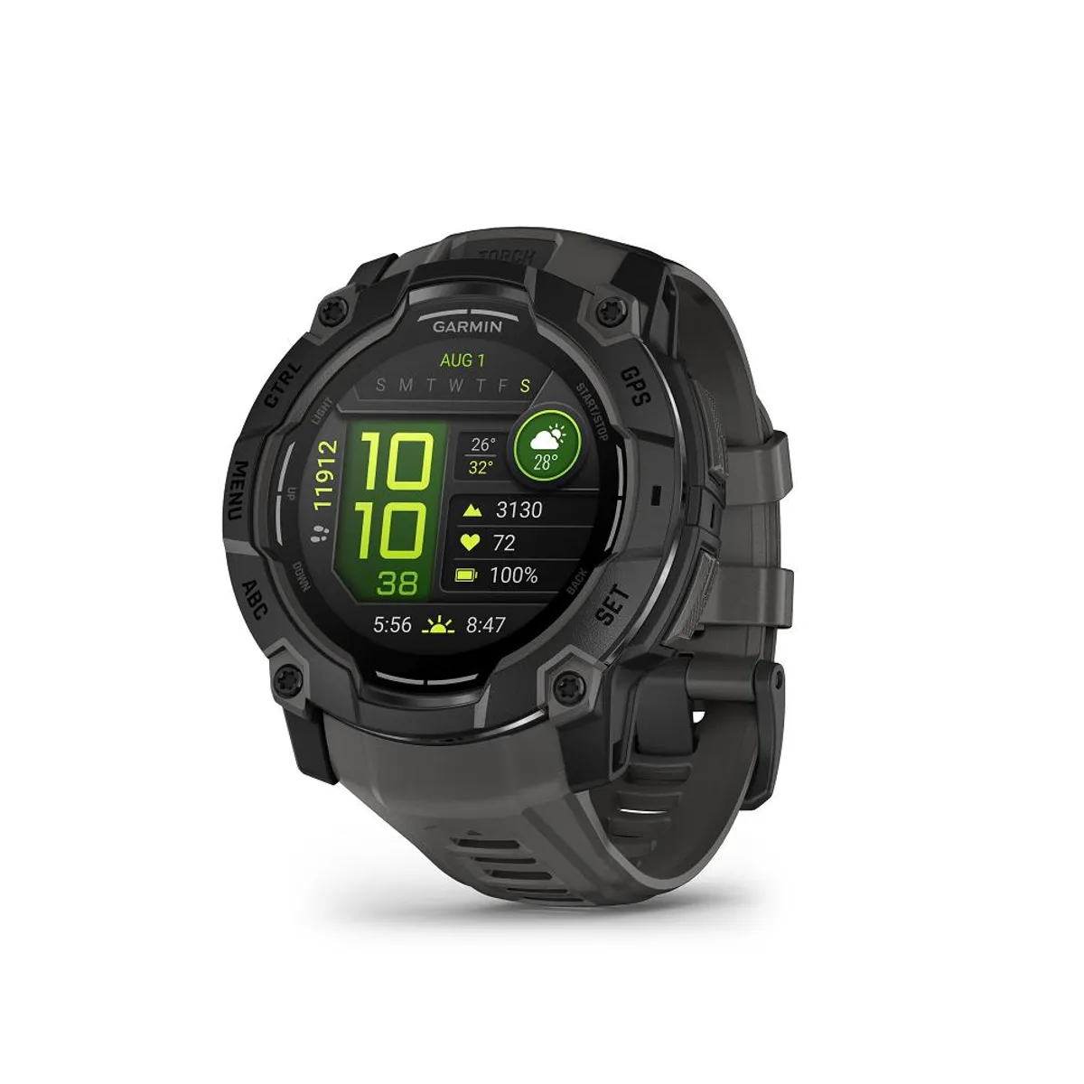 GARMIN - Smartwatch Instinct 3 AMOLED 50mm Negro Grafito Garmin