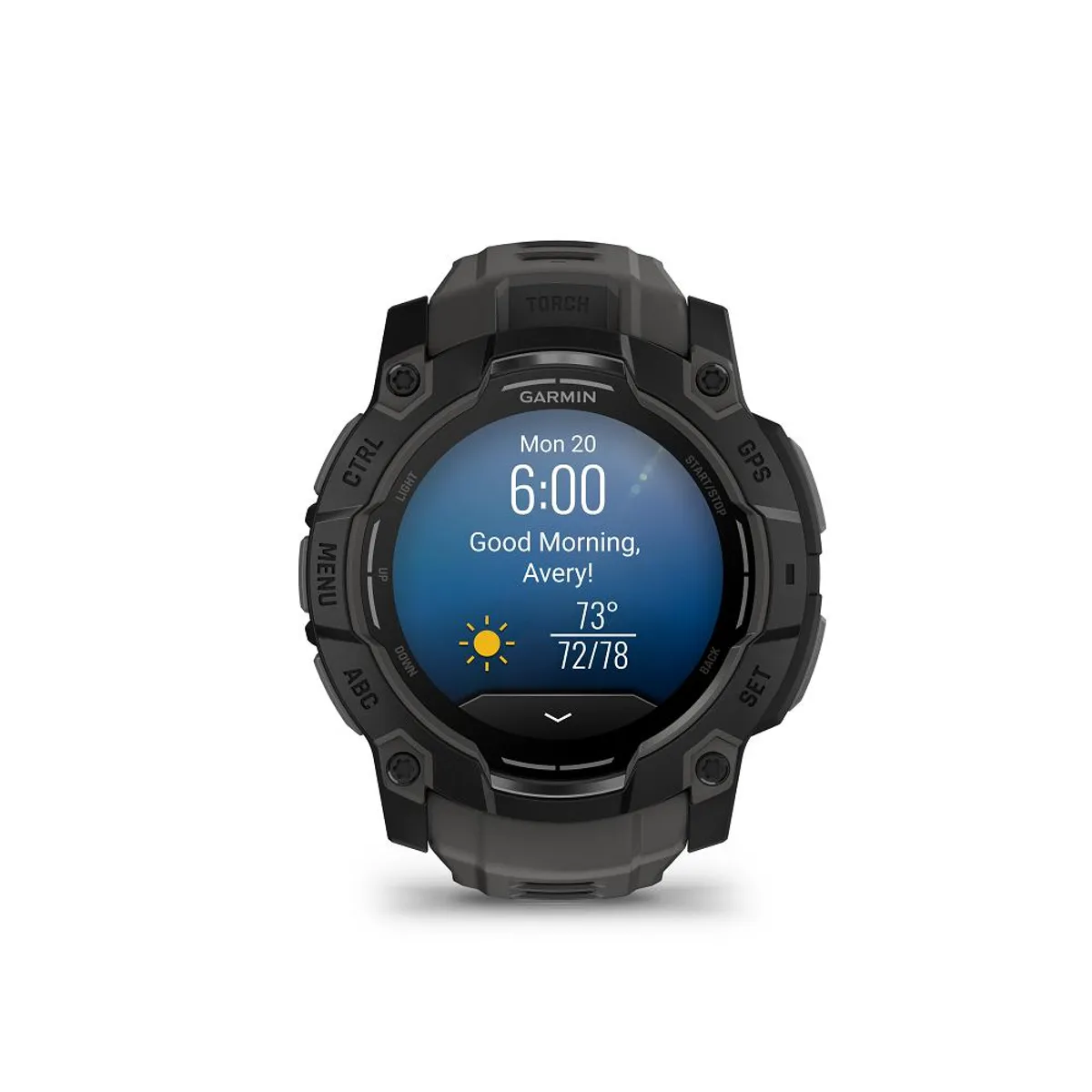 GARMIN - Smartwatch Instinct 3 AMOLED 50mm Negro Grafito Garmin