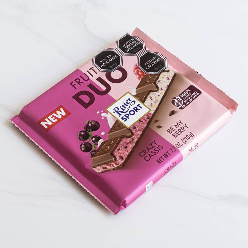 GENERICO - Chocolate Frutal Duo Ritter sport 218 gr