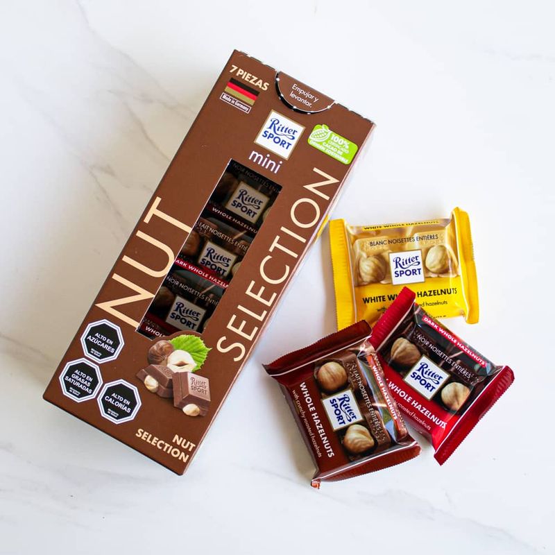 GENERICO - Chocolate Mini Nuts Selection Ritter Sport 117 grs.