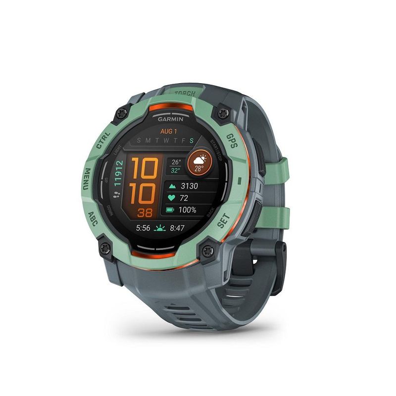 GARMIN - Instinct 350mmAMOLEDNeotropic Bezel with Twilight BandWW - Azul.
