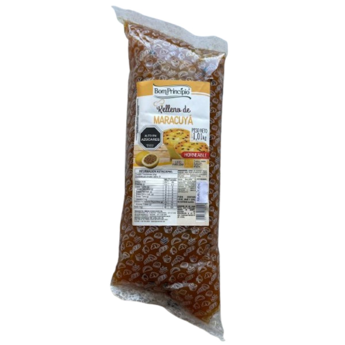 GENERICO - Relleno Maracuya Con Pepas Bon Principio 1kg