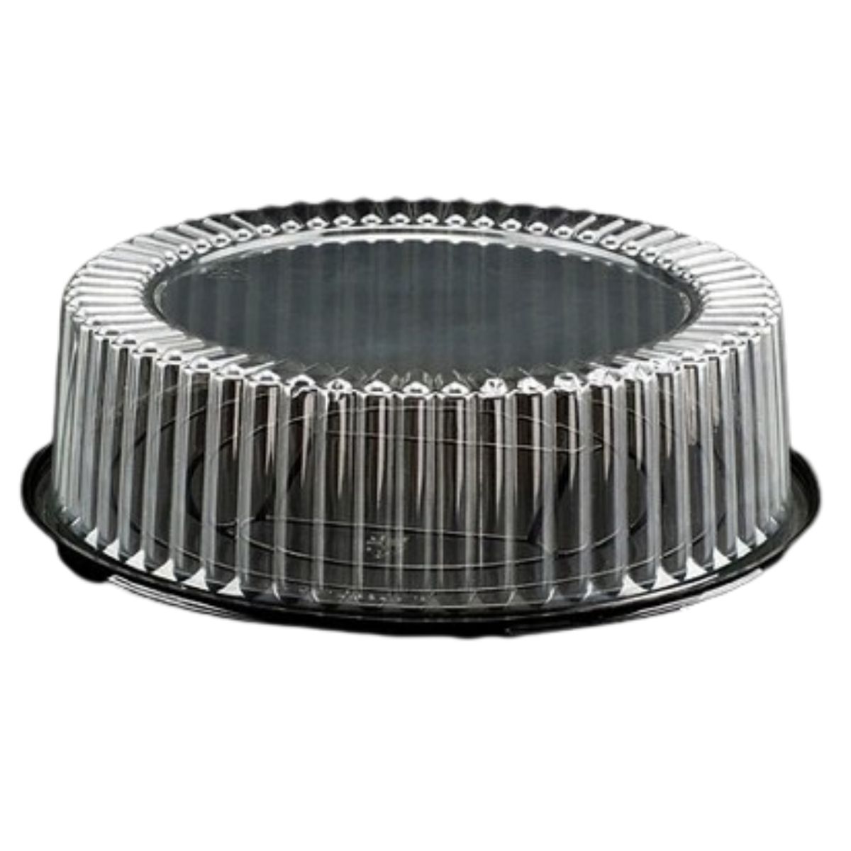GENERICO - Cupula Tartaleta Plastico Redonda 1025-3 26x7cm