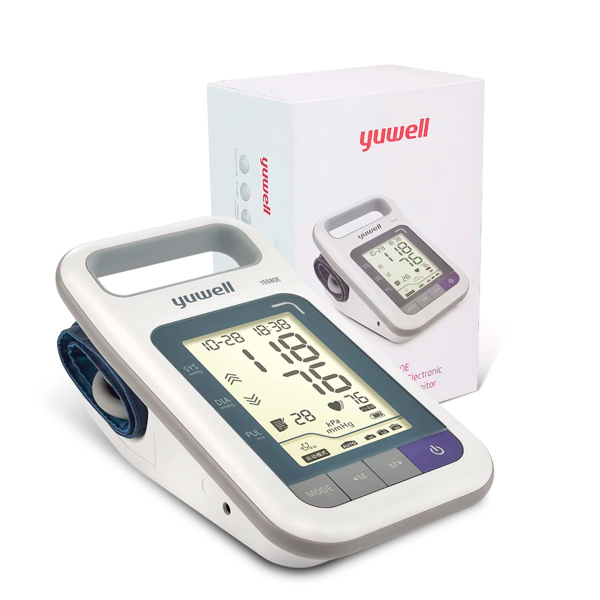 YUWELL - Toma Presión Digital Yuwell YE680E Dual