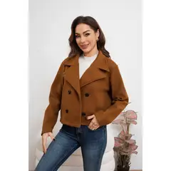 MPROPIA - Chaqueta Corta Mujer Formal Otoño Invierno 7574