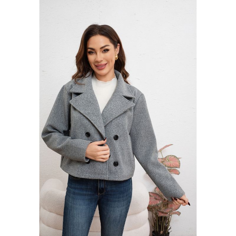 MPROPIA - Chaqueta Corta Mujer Formal Otoño Invierno 7574
