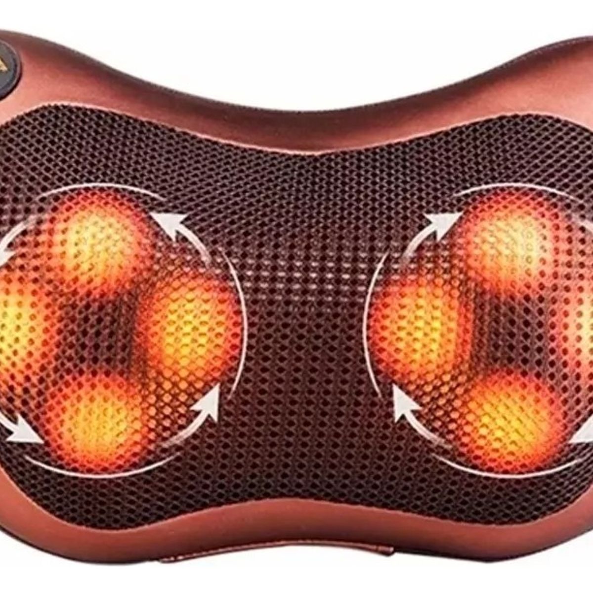 GENERICO - Masajeador Eléctrico Almohada Cojín Lumbar Cuello Piernas