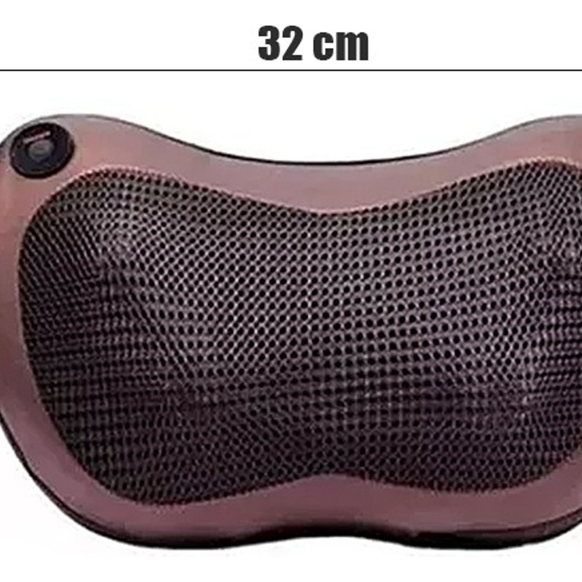 GENERICO - Masajeador Eléctrico Almohada Cojín Lumbar Cuello Piernas