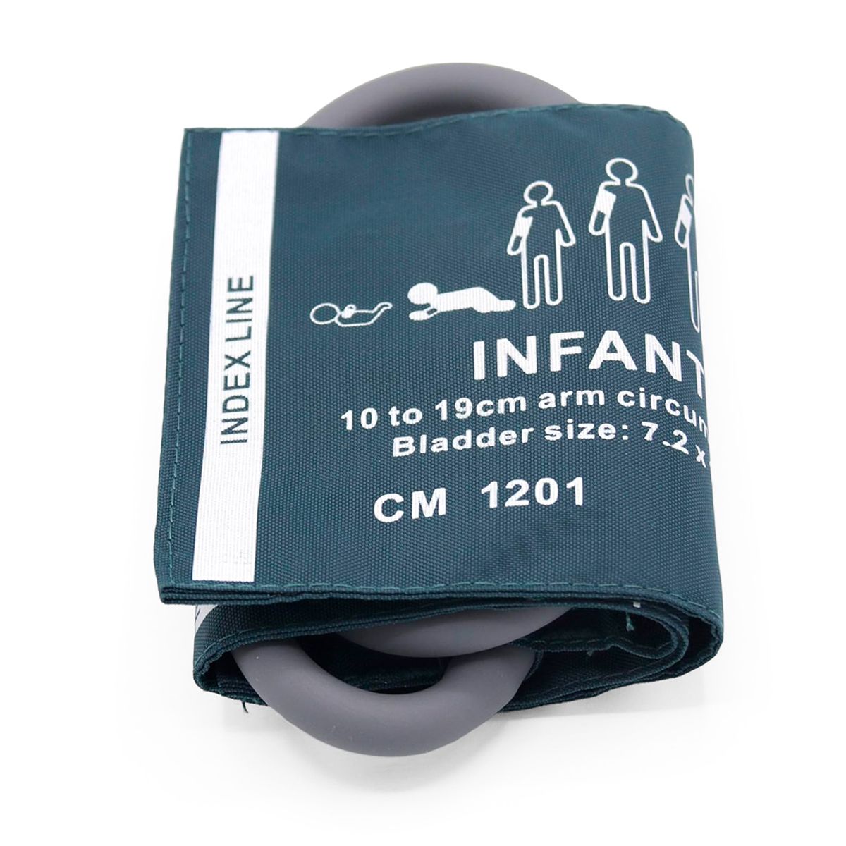GENERICO - Brazalete Universal Para Toma Presion Tensiometro Niño Pediatrico 10 - 19 cm