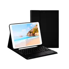 GENERICO - Carcasa Con Teclado Para iPad 10.2 7/8/9 Gen + Ranura Lápiz