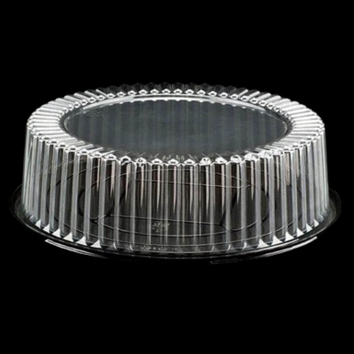 GENERICO - Pack 5 Cupula Tartaleta Plast Redonda 1025-3 26x7cm