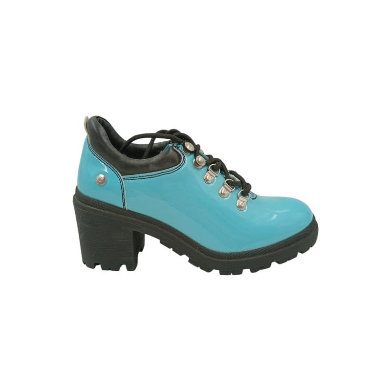 HERIEL - Zapato Azul Charol Mujer