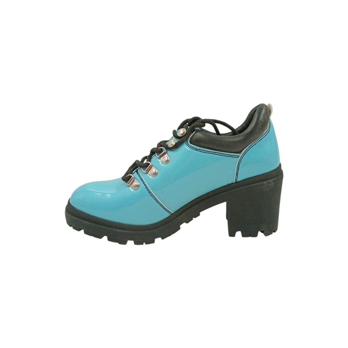 HERIEL - Zapato Azul Charol Mujer