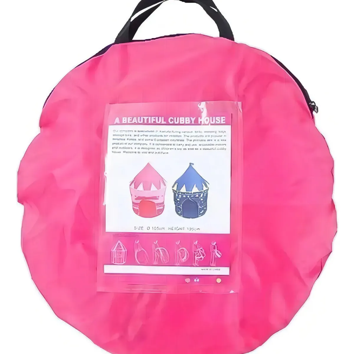 GENERICO - Carpa Castillo Niña Y Niño Infantil Juegos Juguetes Rosa