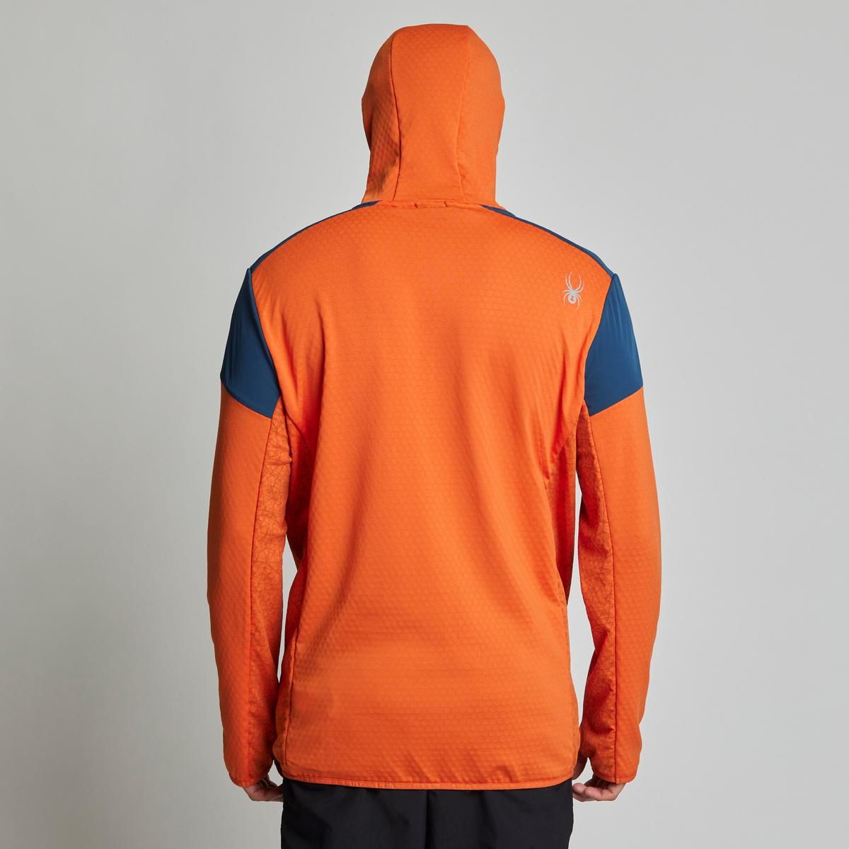 SPYDER - Polerón Hoodie Hombre Spyder Azul