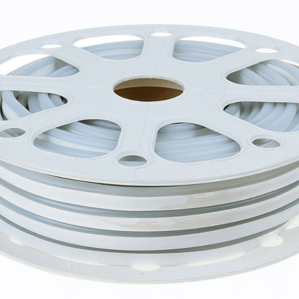 GENERICO - Cinta Led Neón 12V 2835 6W/m IP68 120led/m 50mt Luz Cálida