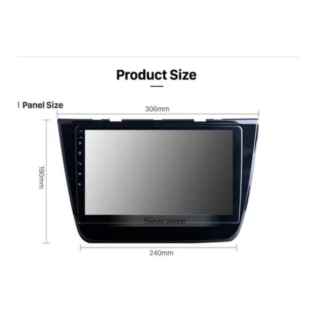 GENERICO - Adaptador Radio Bisel Pantalla Mg Zs 2017+ 10.1 Pul