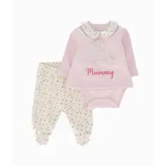 4KIDS - Conjunto recién nacida con conejo rosado 4 Kids