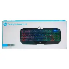 HP - Teclado Gamer Usb Con Pad Numérico Windows Mac Membrana