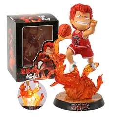 GENERICO - Figura Slam Dunk Hanamichi Basquetbol Anime 20cm Con Luz
