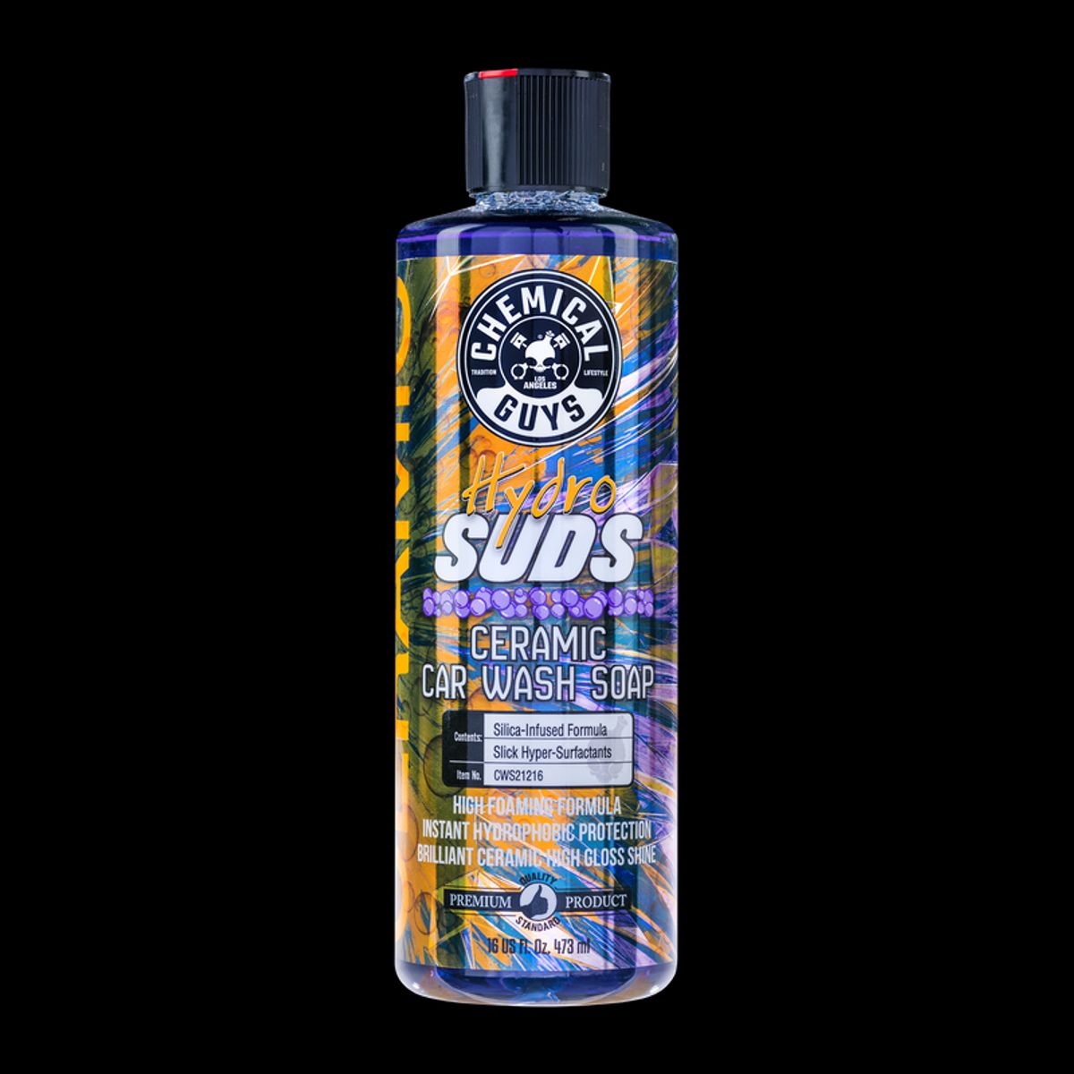 CHEMICAL GUYS - Car wash soap cerámico Chemical Guys Hydrosuds - 473 ml