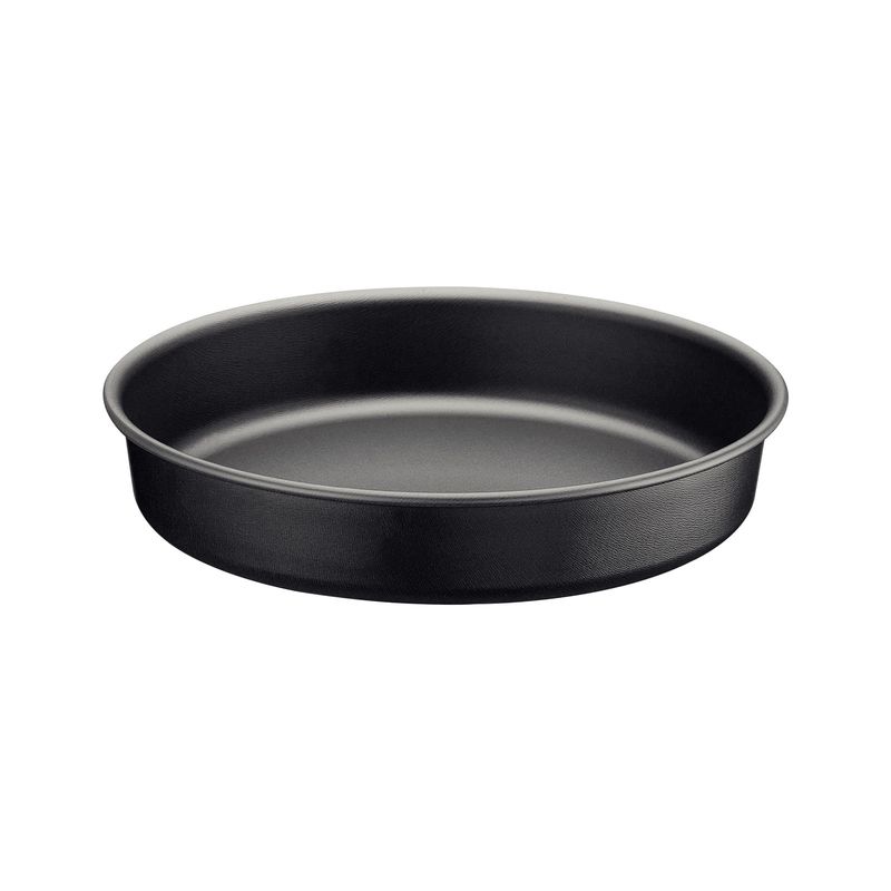 TRAMONTINA - Molde para hornear Tramontina Brasil en aluminio con revestimiento interno y externo antiadherente Starflon Max grafito 26 cm 2,4 L