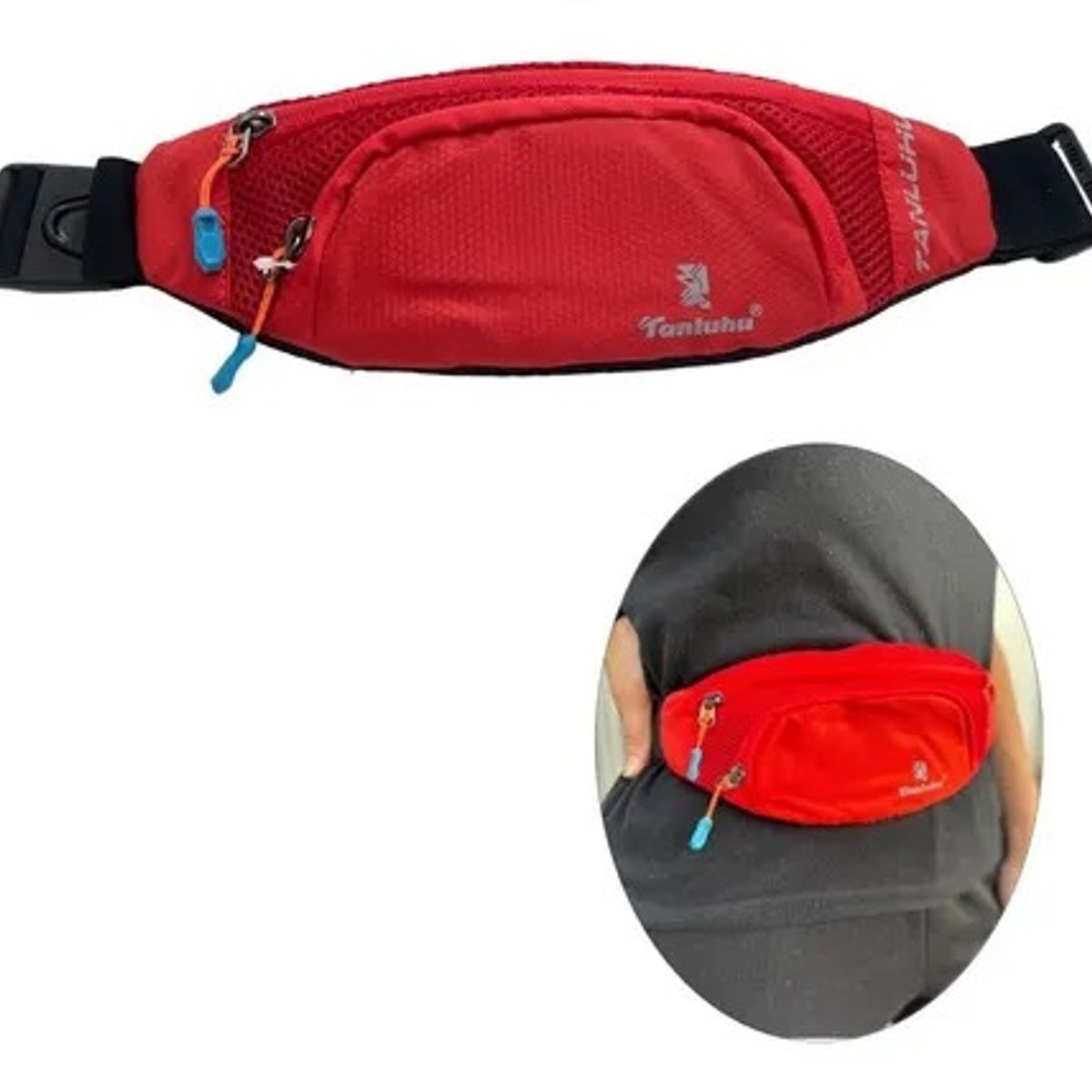 GENERICO - Bananos Riñoneras Bolso Tipo Bandolera Banano Cruzado